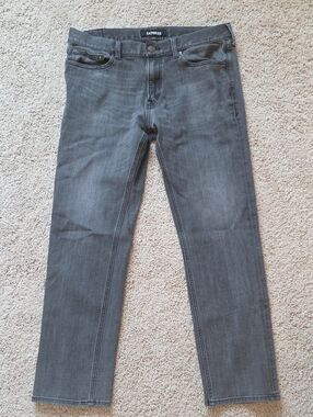 Mens Express Slim Straight 4-way Stretch Jeans